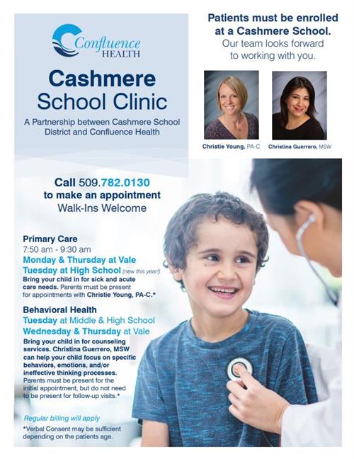 Cashmere School Clinic 